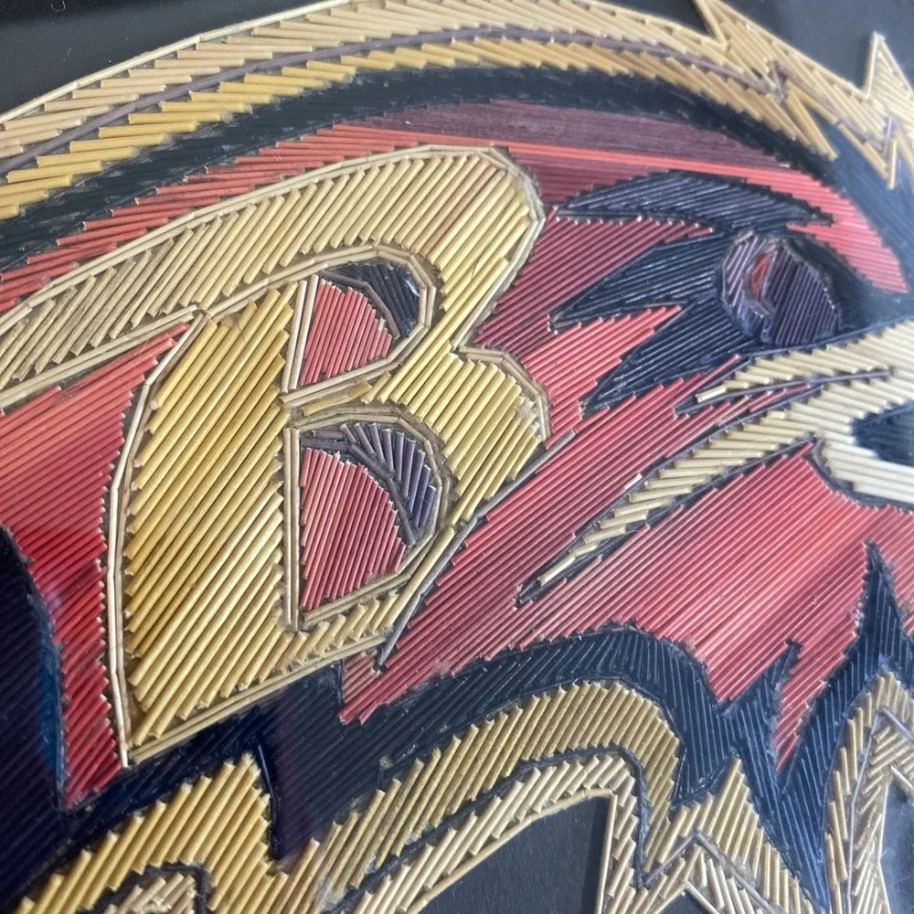Baltimore Ravens‎ Homemade Art Wood Mexico